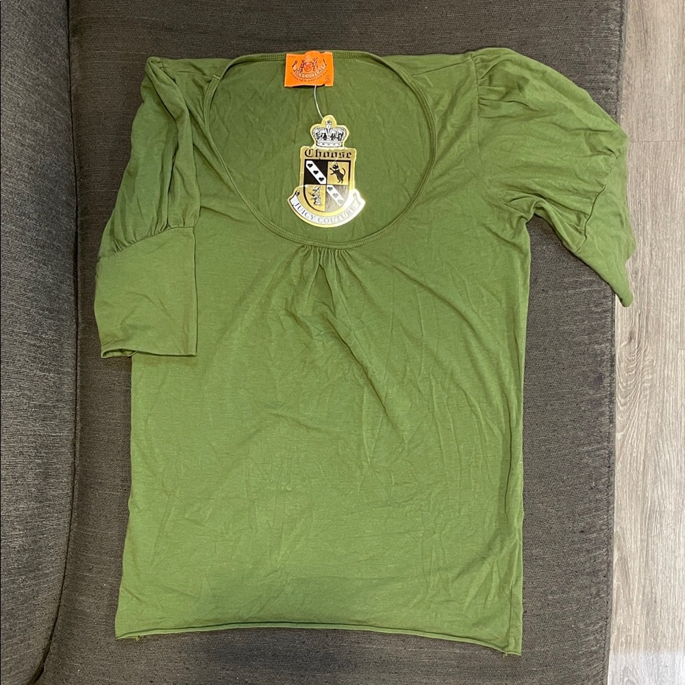 JUICY Couture - NEW Green Top (S) - Never Worn